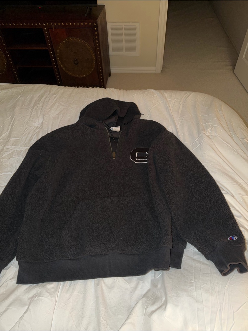 Champion Sherpa Half-Zip Hoodie